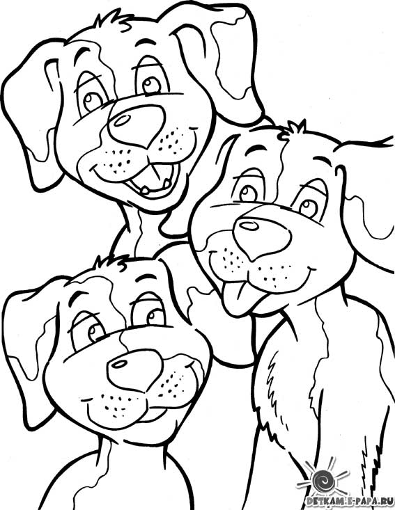 Dibujos Para Colorear Perros