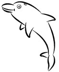 ¿Cómo dibujar un delfín?