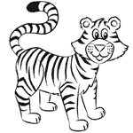 ¿Cómo dibujar un tigre?