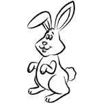 ¿Cómo dibujar un conejo? 