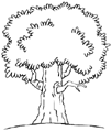 Dibuja un árbol